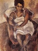 Jules Pascin Lady oil painting
